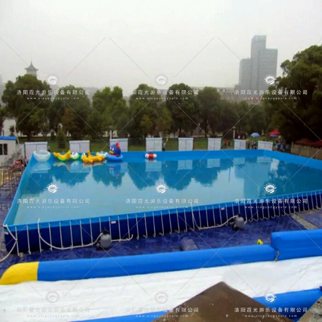东光支架泳池